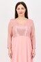 Women Embellished Detail Gown Dress, Pink - 2