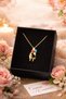 Premium Baltic Concept Heart & Owl Charm Necklace – Black Velvet Boxed Special Gift - 2