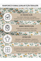 100% Cotton Ranforce Fabric 100X240 cm 120 G/M² Digital Printing Premium Patchwork and Sewing - 6