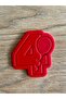 4 Year Old Birthday Cookie Mold and Stamp - Number 4 with Balloon - 3