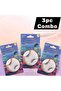 3-Piece Faux Mink Eyelashes Dramatic Volume Lightweight Reusable Lash Set A19