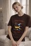 Sausage Market Printed Brown Women's T-Shirt – Premium Cotton - Brown - m - 2