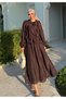 Women’s Ruffled Skirt Two-Piece Set - Modest Wear Outfit - 5
