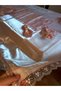 Tablecloth Tableware Set, Powder Pink French Lace Piece Shantuk Satin We Are at Dinner Set 18 Pieces - 7