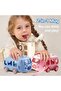 Bus Design Water Bottle for Kid with Straw and Sticker - 2