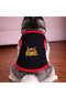 Black Psycho Dog Tshirt Dog Outfit (100% Cotton Combed Cotton) Small and Large Breeds