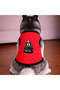 Red Wanted King Dog Tshirt Dog Clothing (100% Cotton Combed Cotton) Small and Large Breeds