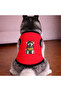 Red Can Bite Dog Tshirt Dog Outfit (100% Cotton Combed Cotton) Small and Large Breeds