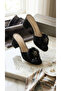 Women's Block Heel Stylish Dowry Slippers - 3