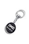 High Quality Black Dacia Logo Damla Printed Stylish Gift Car Keychain