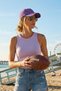 Women's Distressed Vintage Baseball Cap - Adjustable Sports Cap - 8