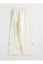 Lcw Kids Ecru Crew Neck Bow Detail Girls' Sweatshirt and Sweatpants - 8