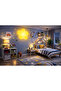 مصباح حائط LED على شكل نجمة 22x25x5