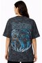 Subzero Mortal Kombat Anime Back Printed Unisex Oversized Vintage Washed T-Shirt - 2