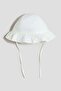 Broderie anglaise cotton sun hat