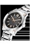 Mens Silver Tone Analog Watch - 5