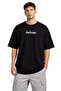 Men's Crew Neck Printed Short Sleeve T-Shirt Streetwear Casual Basic Cotton Pack T-Shirts - Black - 3