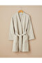Curve Cotton Bathrobe L-Xl Beige