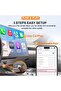 محول Mini Ultra الجديد ثنائي الوظائف لاسلكيًا لـ CarPlay و Android Auto لسهولة الاستخدام - 5