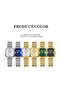 9093 Women’s Stainless Steel Quartz Wrist Watch – Elegant Rectangular Dial, Brand Box & Bag - 3