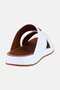 Men Slip On Arabic Sandals, White - 3