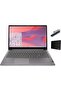 IdeaPad 3i Chromebook Notebook 15.6 Inch FHD, Intel Celeron N4500, 4 GB Memory, 64 GB eMMC Storage, Chrome OS, Arctic Grey