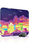 Celeste مانع للانزلاق لوحة ماوس مطاطية مخيطة للألعاب V5 - 48X40 XL لوحة ماوس للألعاب