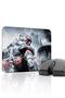 لوحة ماوس الألعاب المطاطية المخيطة Crysis مانع للانزلاق V3 - 22X18 Gaming Mouse Pad