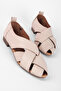 Hannah Women's Genuine Leather Cross Interlocking Strap Ba Ballet Flats B4283 - 2