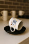 Specially Designed Black Base Turkish Coffee Cup for Ramadan Feast - 3