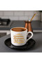 Specially Designed Black Base Turkish Coffee Cup for Ramadan Feast - 6