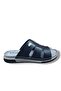 Faux Leather Comfortable Home and Outdoor Men's Slippers - 2
