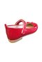Pmk Emt Booties Red Patent Leather Ballet Flats Mustache Bow Girls' Shoes Evening Dress Fancy Wedding - 4