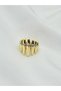 Steel Double Color Adjustable Design Ring