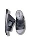 Faux Leather Comfortable Home and Outdoor Men's Slippers - 5