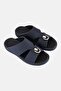 Men Slip On Arabic Sandals, Dark Grey - 2
