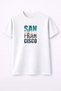 Unisex T-Shirt San Francisco Printed Oversized 100% Cotton Crew Neck T-Shirt Summer Casual