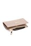 Women's Glittery Zipper Compartment Bag with Wallet and Card Holder Compartments - 2