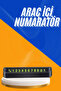 In-Car Parking Numberer Auto Vehicle Numberer Compatible with All Vehicles