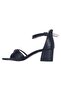 Byn Ayışığı By23 Black Skin Women's 6cm Heels Sandals - 3