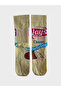 حزمة جوارب EGS Socks Cips مكونة من منقوش جوارب صفراء للجنسين - مقاس واحد - 4