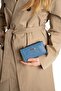 Women's Glittery Zipper Compartment Bag with Wallet and Card Holder Compartments - 5