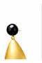 Midnight Eclipse Earrings-Gold-plated / Black - 3