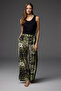 Viscose Dressing Gown Bustier Trouser Set Bm-1838 - 2