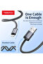 كابل بيانات USB-Lightning بطول 1 متر - T-S20I - 6