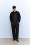 ALLBUCKS PULL&BEAR %100 جلد سويدي جلد سترة ABPNB3743
