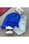 Men's Corded Fabric Shirt and Baggy Pants 2-Piece Set