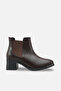 Cln 003 Rubber Detailed Heeled Boots - 2