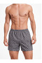 Akr Men's Patterned 6-Piece Pack of Cotton Printed Boxers - 5