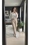 Women's High Waist Pleated Palazzo Pants Relaxed Fit Wide-Leg - 7